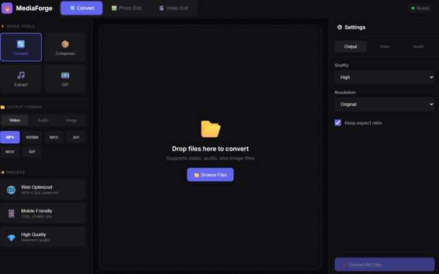 IconForge screenshot preview