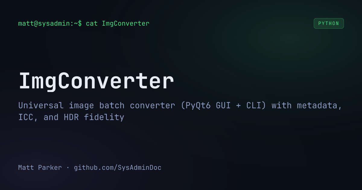 ImgConverter card