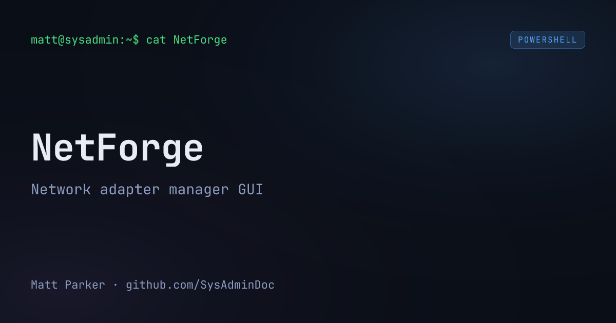 NetForge card