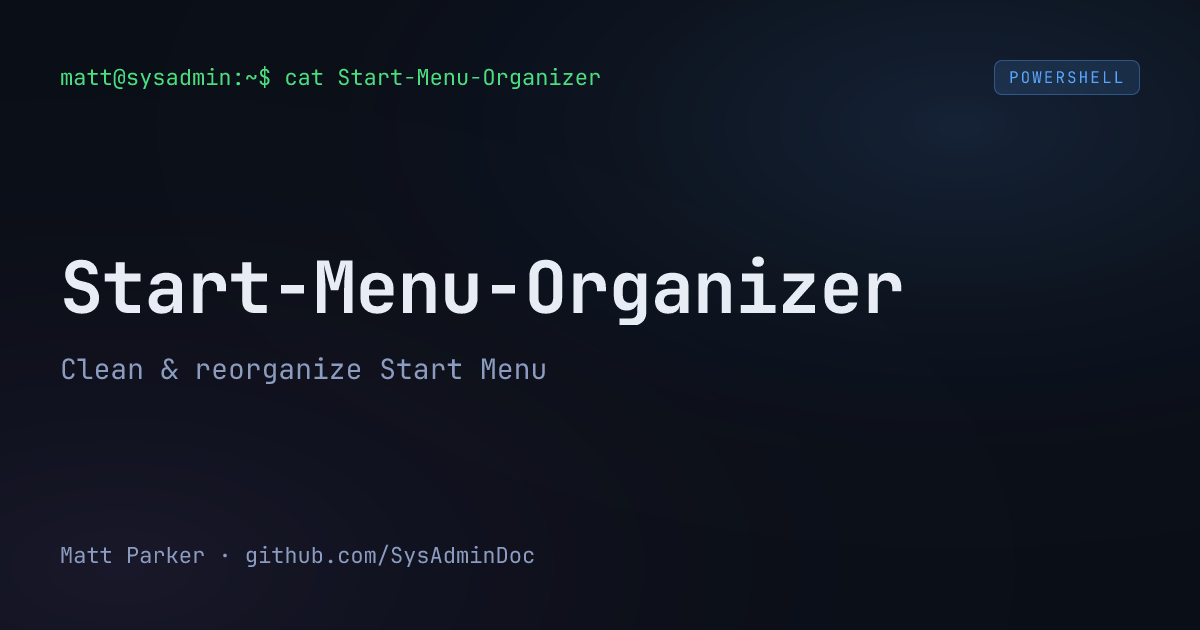 Start-Menu-Organizer card