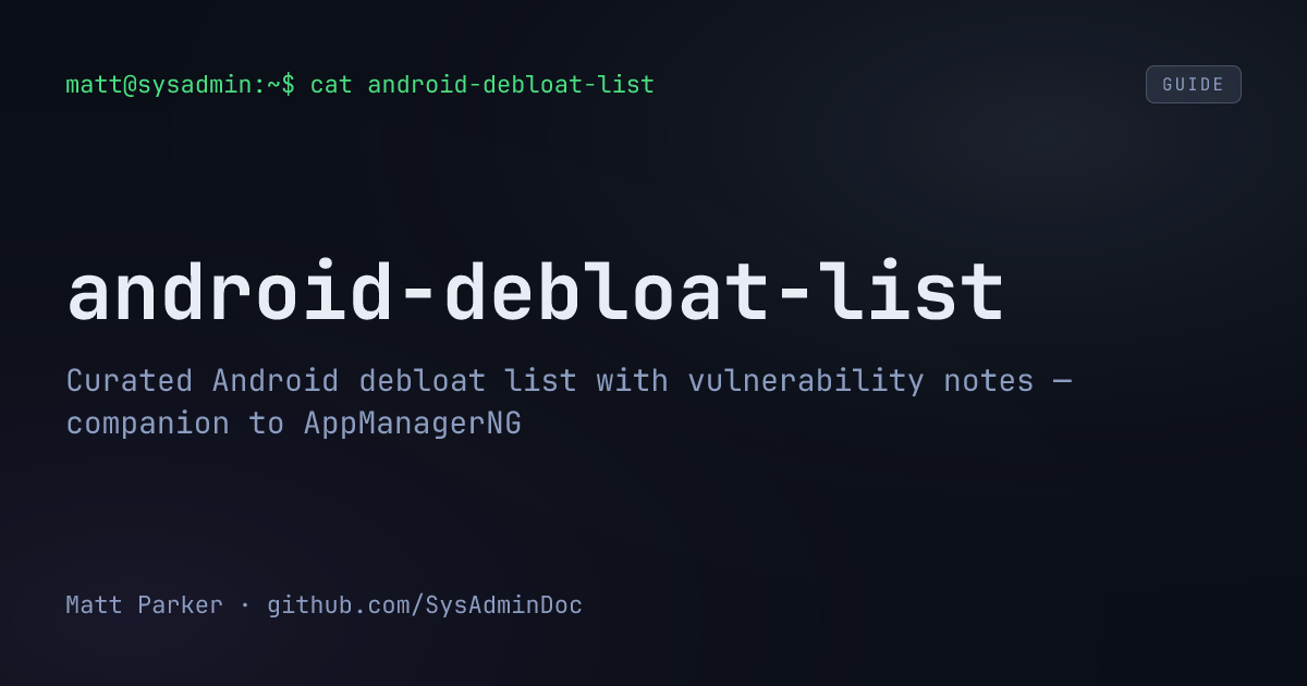 android-debloat-list card