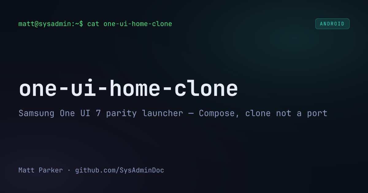 one-ui-home-clone card