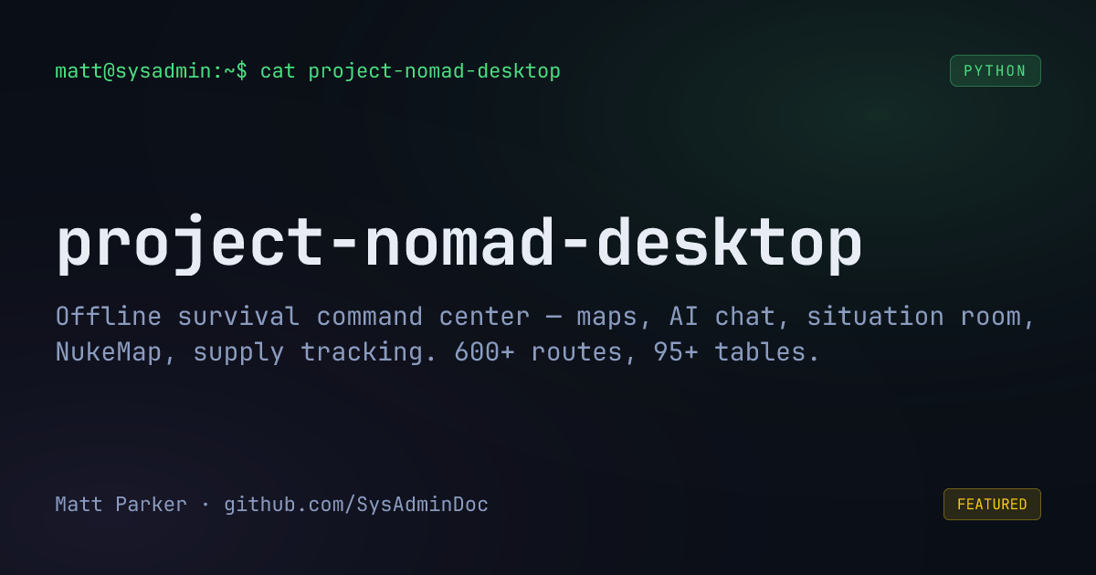 project-nomad-desktop card