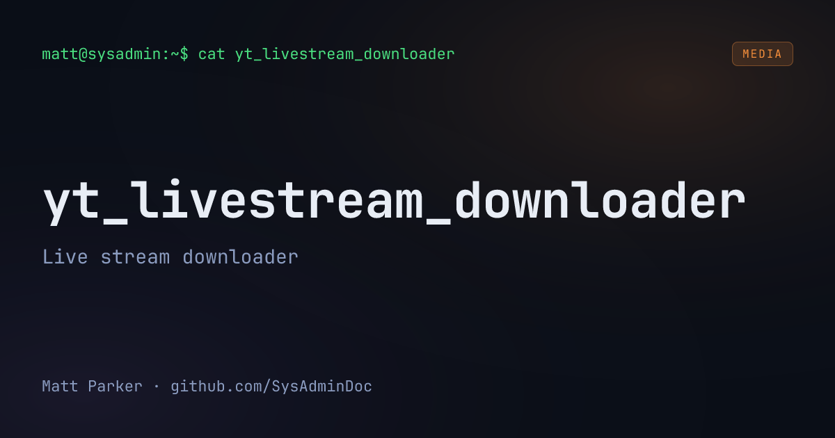 yt_livestream_downloader card
