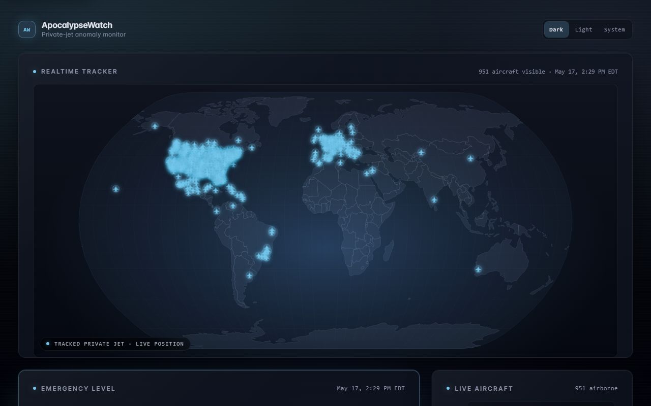 ApocalypseWatch live screenshot